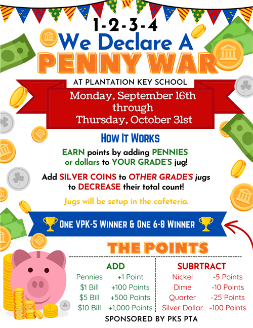 penny war flyer for pta